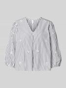 YAS Regular Fit Bluse mit 3/4-Arm Modell 'EMURA' in Offwhite, Größe 38