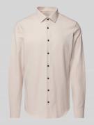OLYMP Level Five Slim Fit Businesshemd aus Baumwoll-Mix in Sand, Größe...