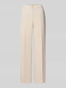 STEHMANN Hose mit Bügelfalten Modell 'Hillda' in Offwhite, Größe 34