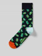 Happy Socks Socken aus Baumwoll-Mix Modell 'Money Money' in Dunkelblau...
