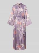 Lauren Ralph Lauren Kimono mit Bindegürtel in Flieder, Größe XS