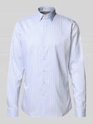 Jake*s Slim Fit Business-Hemd mit Kentkragen in Hellblau, Größe 37/38