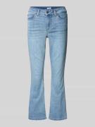 Liu Jo White Flared Fit Jeans im 5-Pocket-Design Modell 'Fly' in Hellb...