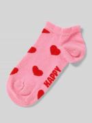 Happy Socks Sneakersocken aus Baumwoll-Mix Modell 'HEART' in Pink, Grö...