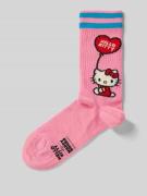 Happy Socks Socken aus Baumwoll-Mix Modell 'HELLO KITTY LOVE' in Pink,...