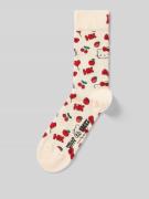 Happy Socks Socken aus Baumwoll-Mix Modell 'HELLO KITTY CHERRY' in Off...