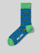 Happy Socks Socken aus Baumwoll-Mix Modell 'GROGU MOOD' in Hellblau, G...