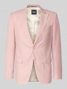 BOSS Regular Fit Anzugsakko aus Schurwoll-Mix Modell 'H-HUGE' in Hellr...