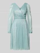 TROYDEN COLLECTION Regular Fit Kleid in Wickel-Optik in Mint, Größe 32