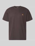 Carhartt Work In Progress Regular Fit T-Shirt mit Logo-Stitching Model...