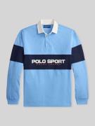 Polo Ralph Lauren Regular Fit Poloshirt aus reiner Baumwolle in Hellbl...