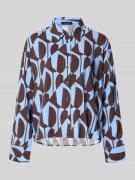 OPUS Hemdbluse aus Viskose-Mix mit Hemdblusenkragen Modell 'Fetro' in ...