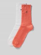 Tommy Hilfiger Socken aus Lyocell-Mix im 2er-Pack in Apricot, Größe 35...