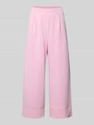 Rich & Royal Sweatpants mit elastischem Bund in Rosa, Größe L