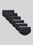 PUMA Slip mit Label-Detail im 6er-Pack in Black, Größe L