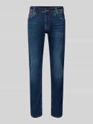 Pepe Jeans Tapered Fit Jeans aus Baumwoll-Mix Modell 'SPIKE' in Jeansb...