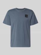 The North Face T-Shirt aus Baumwoll-Mix Modell 'EVOLUTION' in Rauchbla...