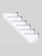 Sloggi Slip mit elastischem Bund in Weiss, Größe S