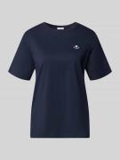 s.Oliver RED LABEL Regular Fit T-Shirt aus reiner Baumwolle in Marine,...