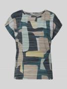 Tom Tailor Oversized Bluse aus Viskose-Mix in Petrol, Größe L