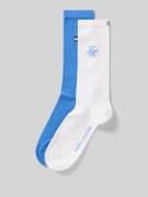 Tommy Hilfiger Strümpfe aus Baumwoll-Mix im 2er-Pack in Royal, Größe 3...