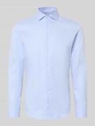 SEIDENSTICKER Slim Fit Business-Hemd aus Baumwolle mit Kentkragen in R...
