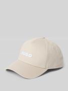 HUGO Basecap mit Label-Stitching Modell 'Jude' in Beige, Größe 1