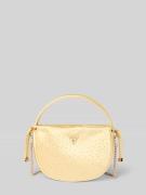 Guess Handtasche mit Ziersteinbesatz Modell 'ELSIE' in Gold, Größe 1