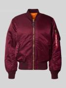 Alpha Industries Regular Fit Bomberjacke mit Stehkragen Modell 'Herita...