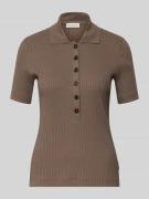 Marc O'Polo Slim Fit Poloshirt aus Baumwoll-Modal-Mix in Taupe, Größe ...