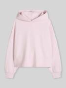 Marc O'Polo Relaxed Fit Hoodie aus reiner Baumwolle in Hellrosa, Größe...