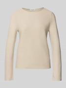 Marc O'Polo Regular Fit Strickpullover aus reiner Baumwolle in Beige, ...