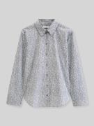 Marc O'Polo Regular Fit Hemdbluse aus reiner Baumwolle in Hellblau, Gr...