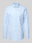 ETERNA Slim Fit Business-Hemd mit Kentkragen in Bleu, Größe 38