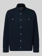 Blend Regular Fit Hemdjacke mit Brusttaschen Modell 'DENNY' in Marine,...