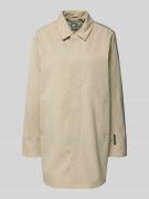 Casual Friday Kurzmantel mit Umlegekragen und Label-Detail Modell 'EID...