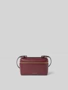 Victoria Beckham Crossbody Bag aus echtem Leder in Bordeaux, Größe 1