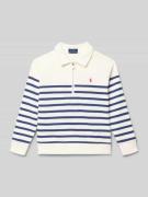 Polo Ralph Lauren Kids Regular Fit Sweatshirt aus Baumwoll-Mix in Offw...