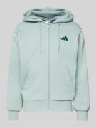 adidas Sportswear Regular Fit Sweatjacke mit Viskose-Anteil in Mint, G...