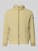 bugatti Regular Fit Jacke mit Stehkragen in Schilf, Größe 46