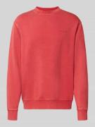 Dickies Sweatshirt mit Label-Stitching und Rundhalsausschnitt in Rot, ...