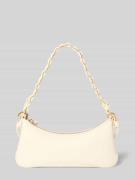HUGO Clutch mit Label-Prägung Modell 'Ilary' in Ecru, Größe 1