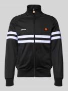 Ellesse Sweatjacke aus Baumwoll-Mix Modell 'RIMINI' in Black, Größe L