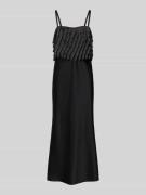 BOSS Midi-Trägerkleid mit Laser-Cut-Formen Modell 'DALASER' in Black, ...