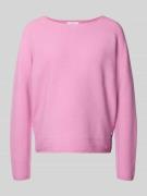 Fynch-Hatton Strickpullover mit Rundhalsausschnitt und Label-Detail in...