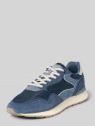 HOFF Sneaker aus Leder-Textil-Mix Modell 'City' in Marine, Größe 40