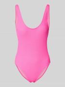 Banana Moon Badeanzug mit Label-Detail Modell 'BELMAR' in Pink, Größe ...