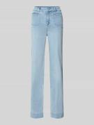 Christian Berg Woman Wide Leg Jeans mit Eingrifftaschen in Hellblau, G...