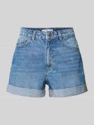Mango Regular Fit Jeansshorts im 5-Pocket-Design Modell 'MOM80' in Jea...