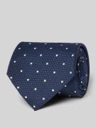 BOSS Seidenkrawatte mit Strukturmuster in Aqua, Größe 1